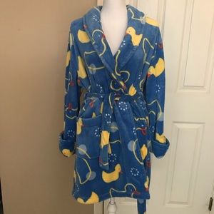 Sonoma Kids rubber ducky bath robe